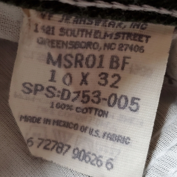 VINTAGE Wrangler Dark Olive Green Denim Jeans High Waisted Tapered Leg Cotton - Picture 11 of 11